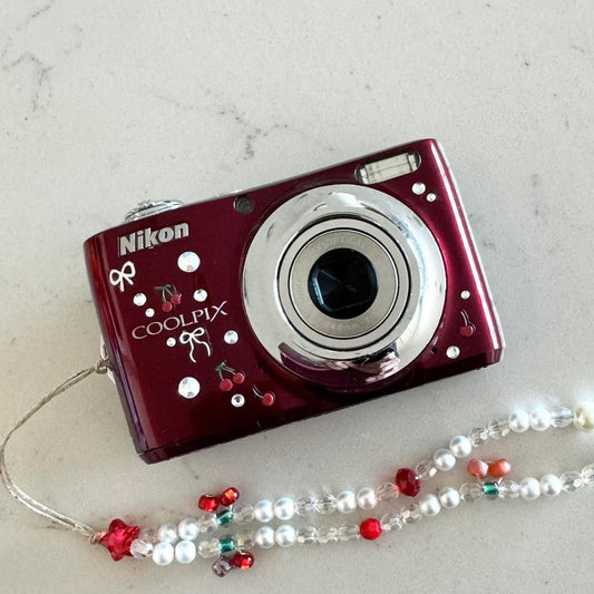 Nikon Red and Burgundy Cameras-and-accessories